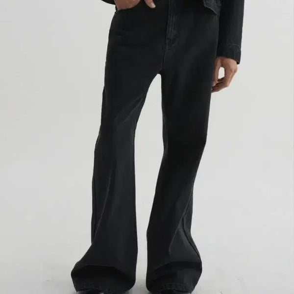 [BUNJANG] DNSR Legacy Flare Denim Pants Washed Black / DNSR / 레가시 플레어 데님 팬츠 워시드 블랙 / M