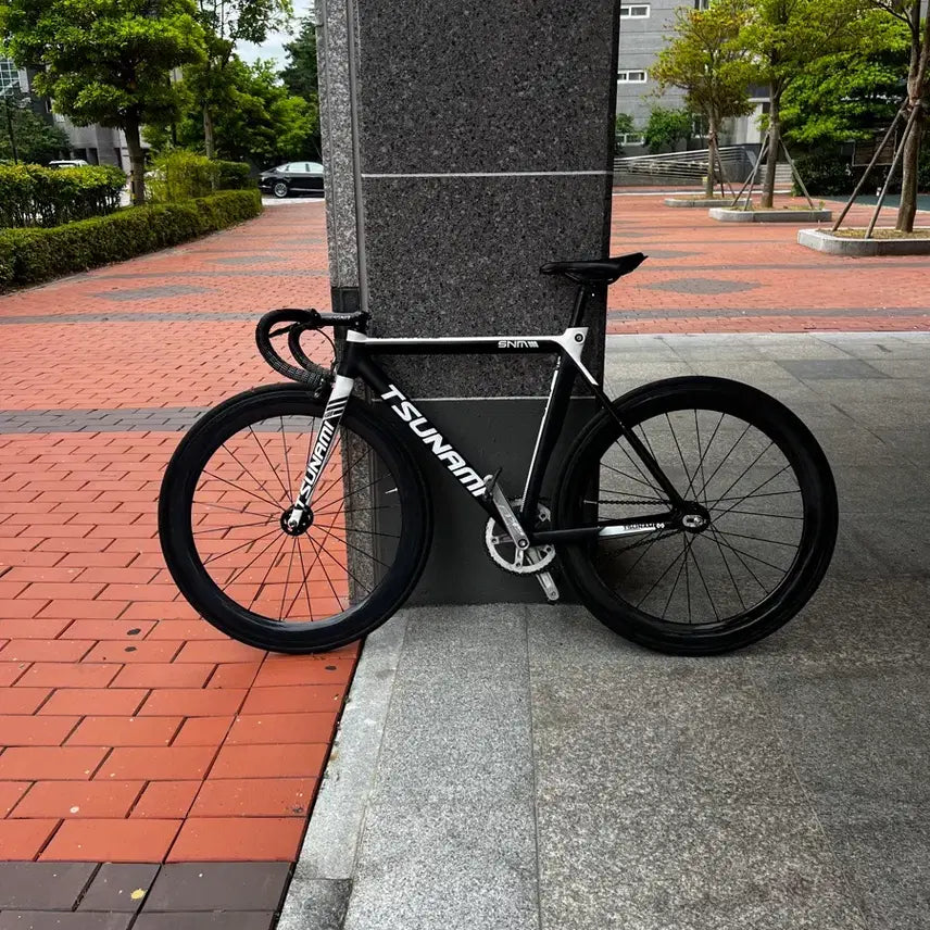 [BUNJANG] Tsunami SNM300 Full Bike - Silver Crankset, Uno Stem, Velodad Handlebar / 쓰나미 snm300 반차
