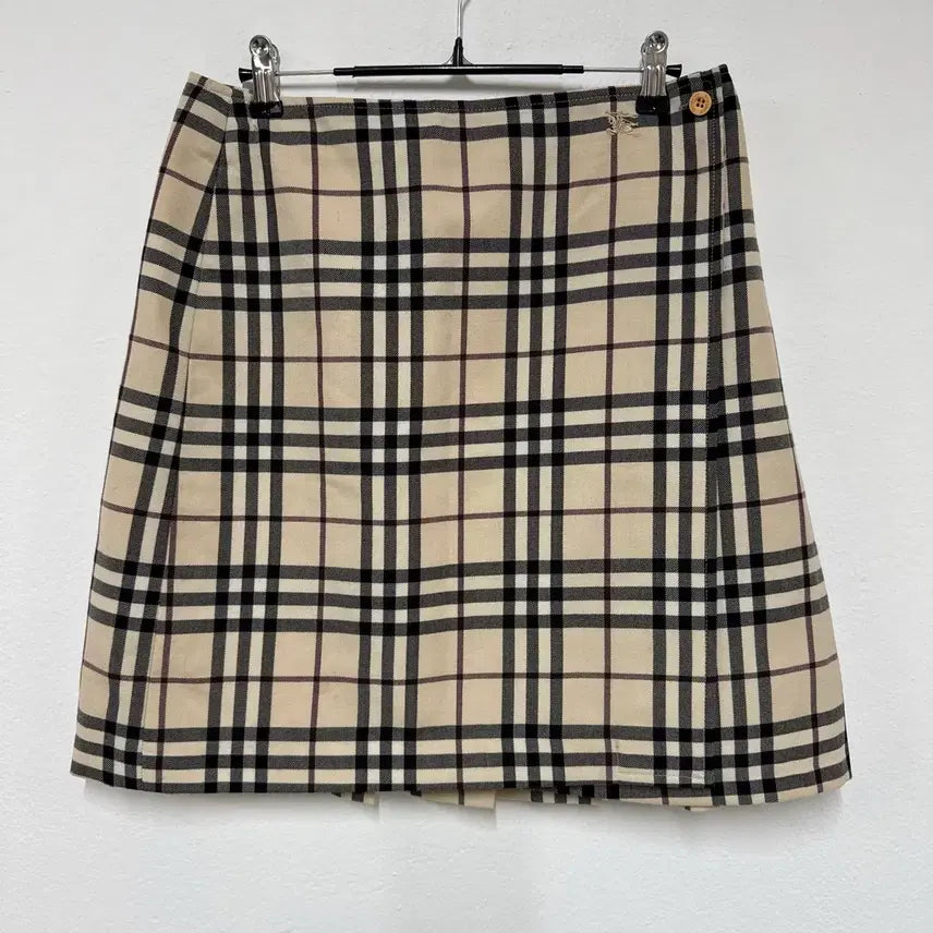 [BUNJANG] Burberry Nova Check Midi Skirt / [M] 버버리 노바체크 미디 스커트