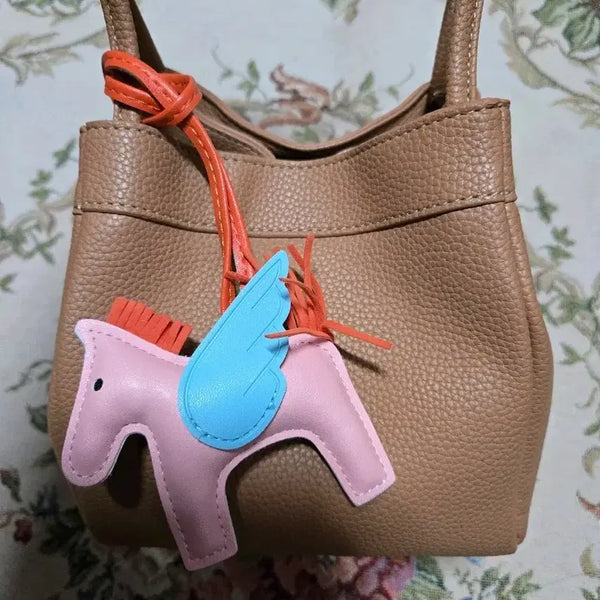 [BUNJANG] Genuine Leather Mini Tote Bag & Crossbody Bag / 소가죽 미니토트백 크로스백