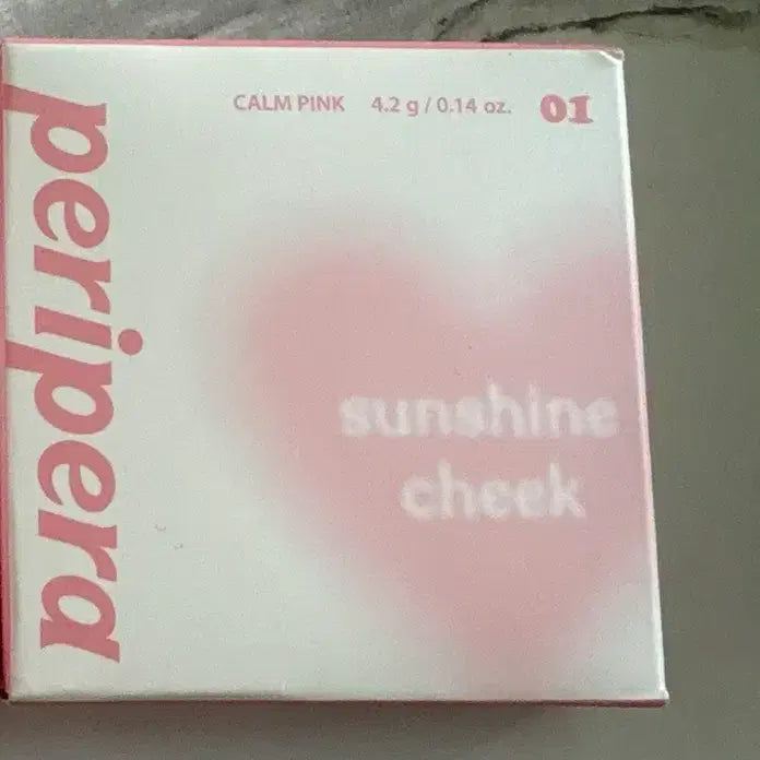 [BUNJANG] Peripera Ink the Mellow Blusher 01 Calm Pink / (새상품) 페리페라 블러셔 치크 01 캄핑크 calm pink