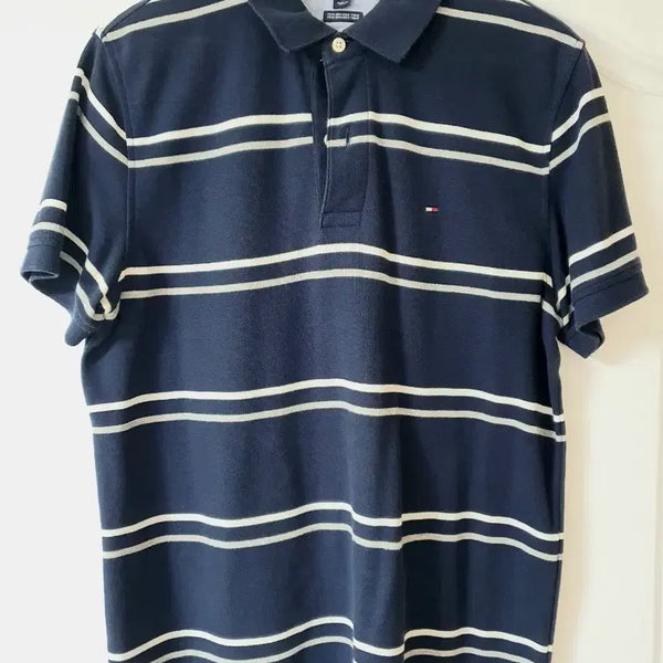[BUNJANG] Tommy Hilfiger Pique Polo Short Sleeve Shirt - Size M / 타미힐피거 피케 폴로 반팔 셔츠 M