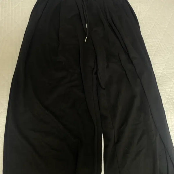 [BUNJANG] Black Training Pants / 블랙 트레이닝 팬츠