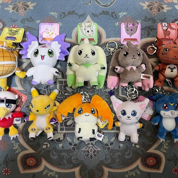[BUNJANG] Digimon Tamers Adventure Keyring 10-Piece Full Set / 디지몬 테이머즈 어드벤처 키링 10종 풀세트