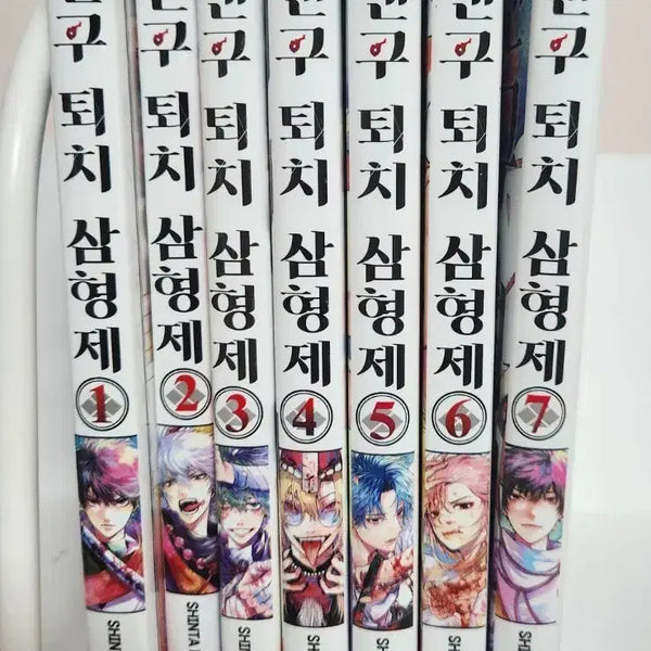 [BUNJANG] Tengu Extermination Trio Manga Volumes 1-7 / 텐구 퇴치 삼형제 만화책 1~7권