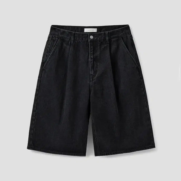 [BUNJANG] Union Blue Bermuda Denim Pants / 유니온 블루 버뮤다 데님