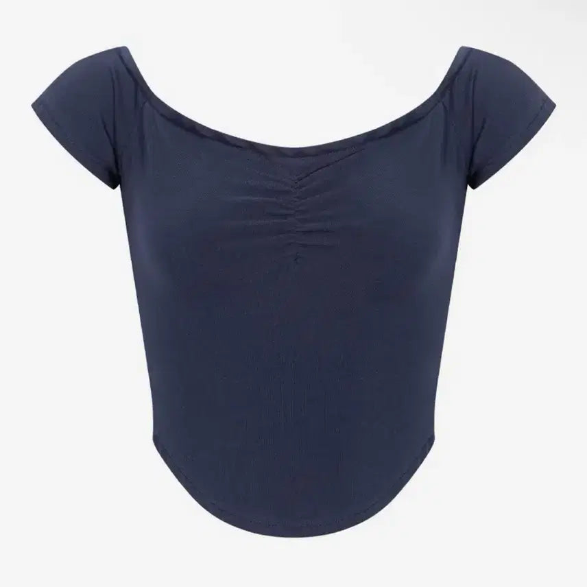 [BUNJANG] Please Follow Abel Shirring Off-shoulder Top / 플리즈노팔로우 Abel Shirring Off-shoulder Top