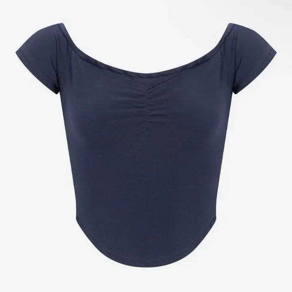 [BUNJANG] Please Follow Abel Shirring Off-shoulder Top / 플리즈노팔로우 Abel Shirring Off-shoulder Top