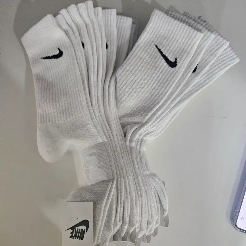 [BUNJANG] Nike Long Socks (10 Pairs) / 나이키 장목 10켤레