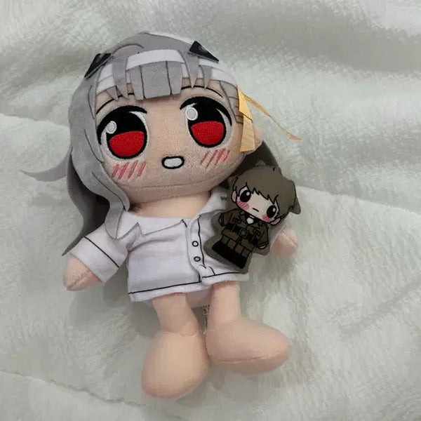 [BUNJANG] Goddess of Victory: NIKKE Modernia Plush Doll Keychain / 승리의 여신 니케 모더니아 모더 쿠리팡 인형 누이 키링