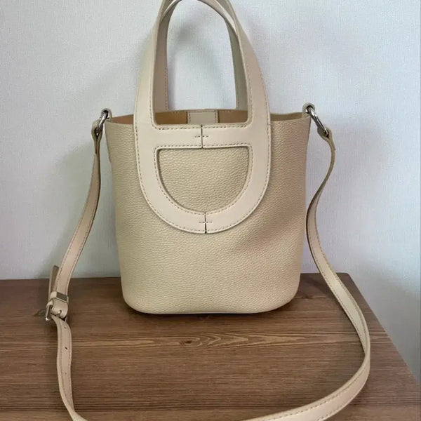[BUNJANG] Mini Bucket Bag (Tote/Crossbody) / 미니 가방 버킷백(토트/크로스백)