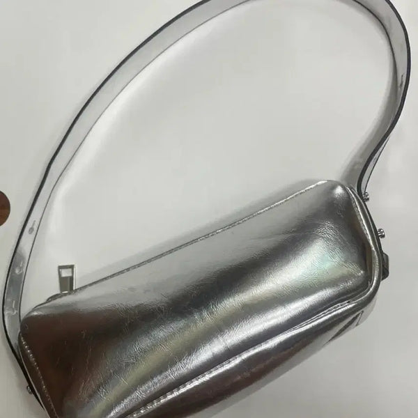 [BUNJANG] Zara Silver Shoulder Bag / zara 자라 실버 숄더백