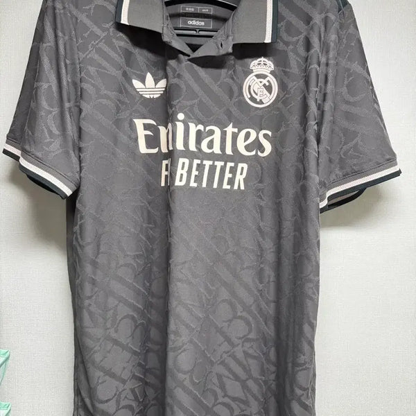 [BUNJANG] Real Madrid 24-25 3rd Authentic Short Sleeve Jersey (Size S) / 레알 마드리드 24-25 3RD 어센틱 저지 S/S