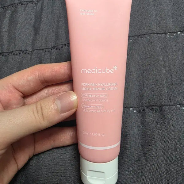 [BUNJANG] MediCube PDRN Pink Hyaluronic Moisturizing Cream 50ml / 메디큐브 PDRN 핑크 히알루로닉 모이스처라이징 크림 50ml
