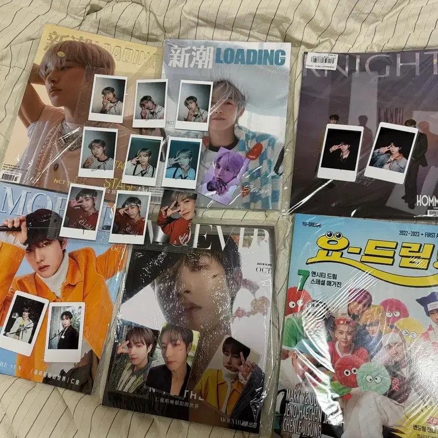 [BUNJANG] NCT Dream Renjun Bundle Set Magazine & Photocard / [일괄] 런쥔 잡지+포카 요드림 매거진 중국 화보