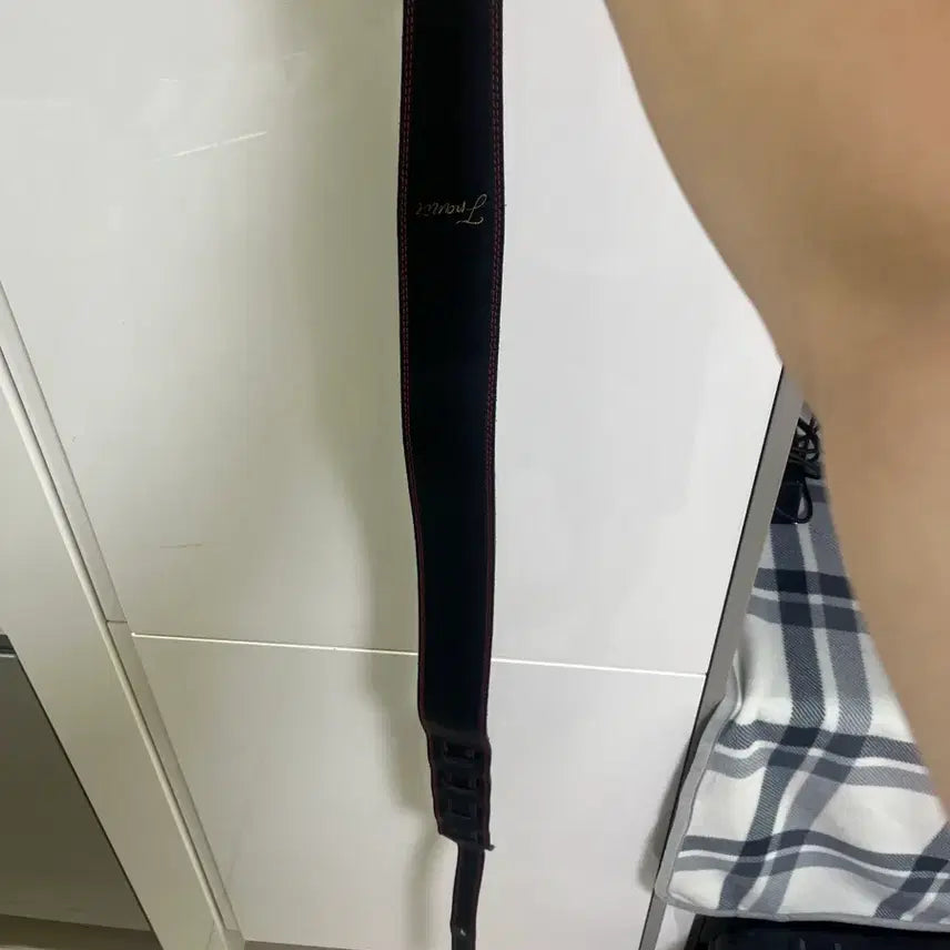 [BUNJANG] Pranoi Red Guitar Strap / 프라노이 레드 기타 스트랩