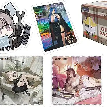 [BUNJANG] Girls' Frontline 2: Exilium 1.5 Anniversary Special Package (Cloak, Mask, Invitation, Sticker, Photocard, Cleaner, Badge) / 소녀전선2망명,망토,가면,초대장,스티커,포토카드,특별패키지,클리너,뱃지
