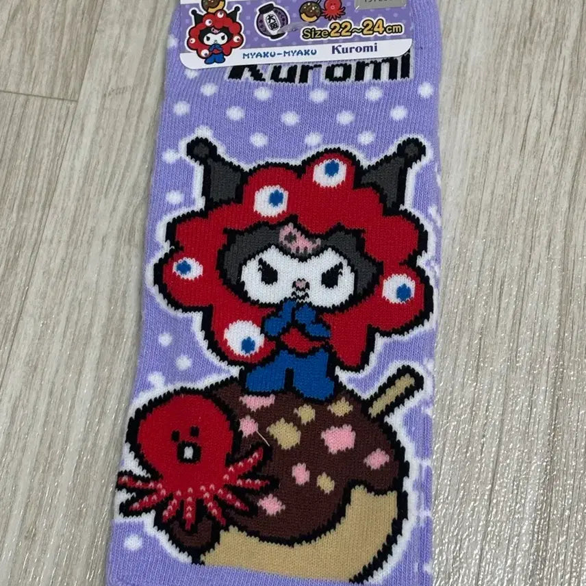 [BUNJANG] Osaka Kuromi Socks / 오사카 쿠로미 양말