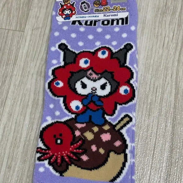 [BUNJANG] Osaka Kuromi Socks / 오사카 쿠로미 양말