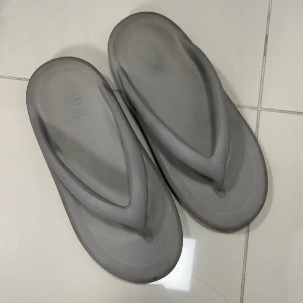 [BUNJANG] Tohn To Flip Flops Sandals Grey Large / 토앤토 플리플랍 쪼리 그레이 라지