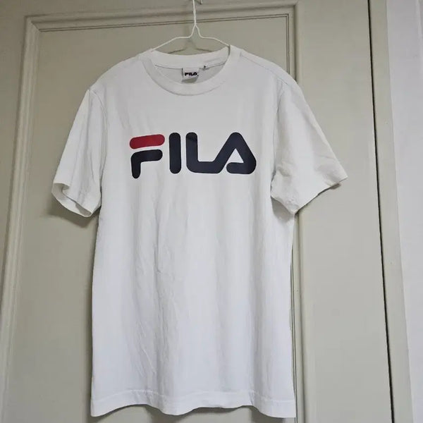 [BUNJANG] Fila White T-Shirt / 휠라 반팔티 흰색
