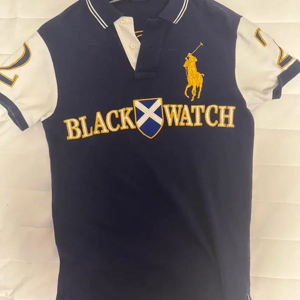 [BUNJANG] Polo Ralph Lauren Big Pony Black Watch Short Sleeve Polo Shirt Navy / 폴로 빅포니 블랙와치