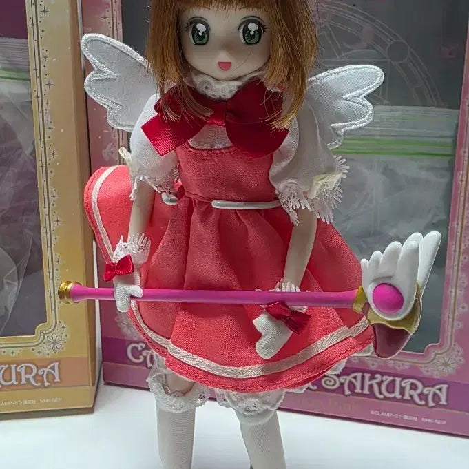 [BUNJANG] Cardcaptor Sakura (Tsubasa) "Angel Crown" & "1st OP" Dress-up Dolls Set / 카드캡터사쿠라(체리) 리카라이즈 인형