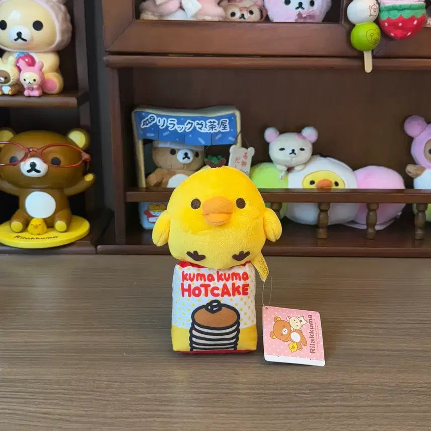 [BUNJANG] Kiiroitori Hotcake Plush / 키이로이토리 핫케이크 팬케이크 인형