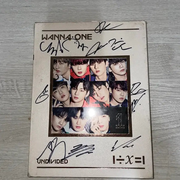[BUNJANG] Wanna One Autographed Album / 워너원 친필사인앨범