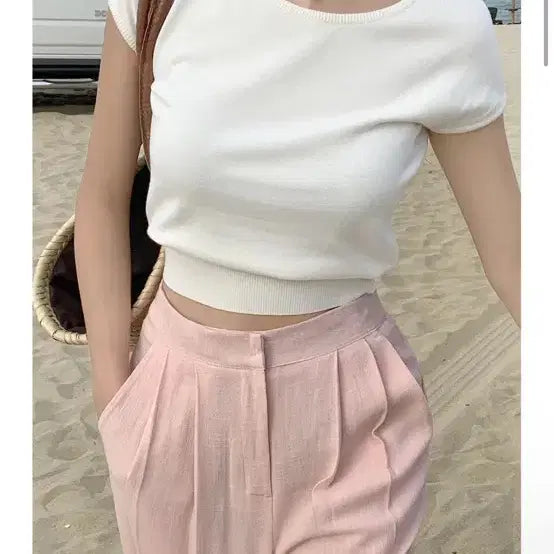 [BUNJANG] HAZZYS Knit Ivory Free Size / 새상품)하와 제리프 knit(아이보리,free)