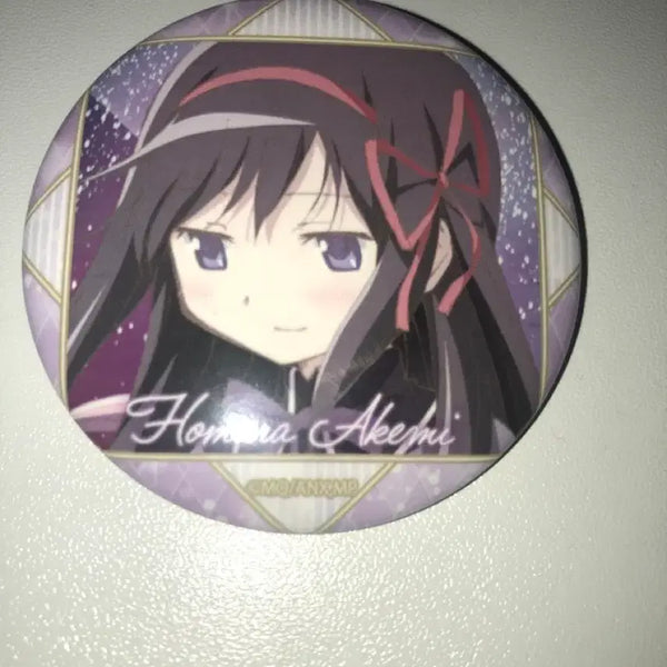 [BUNJANG] Puella Magi Madoka Magica Rebellion Story Homura Akemi Can Badge / 마법소녀 마도카 마기카 반역의 이야기 아케미 호무라 캔뱃지