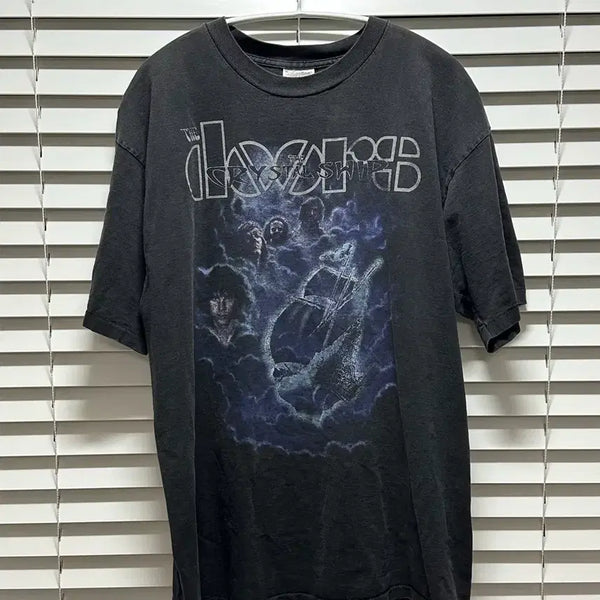 [BUNJANG] The Doors Crystal Ship 90s Vintage Band T-Shirt XL / 90s The Doors 짐모리슨 Crystal Ship 밴드티 XL
