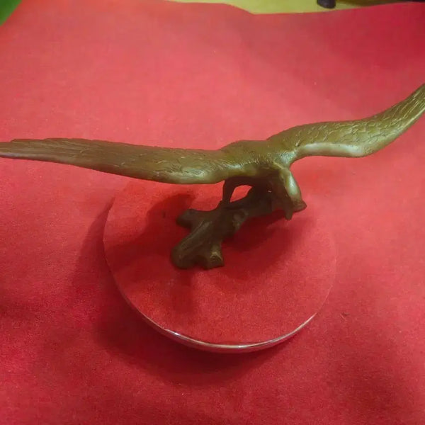 [BUNJANG] Vintage Brass Eagle Sculpture (Wing Span 44cm) / 빈티지 황동 통동 독수리 조각상 (날개 44cm)