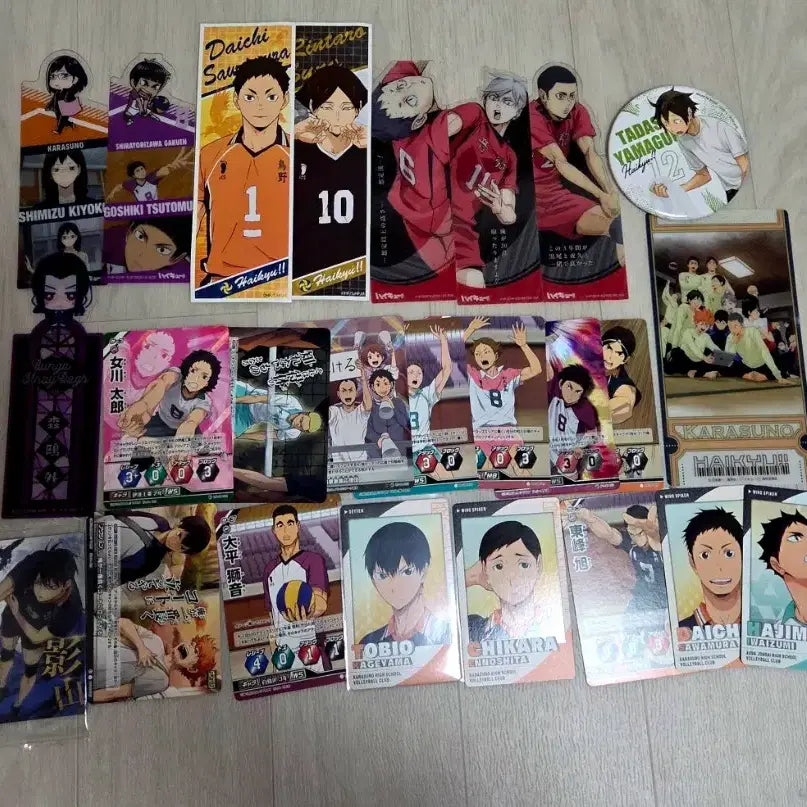 [BUNJANG] Haikyuu!! Merchandise Bundle Set / 하이큐 굿즈 일괄 판매합니당