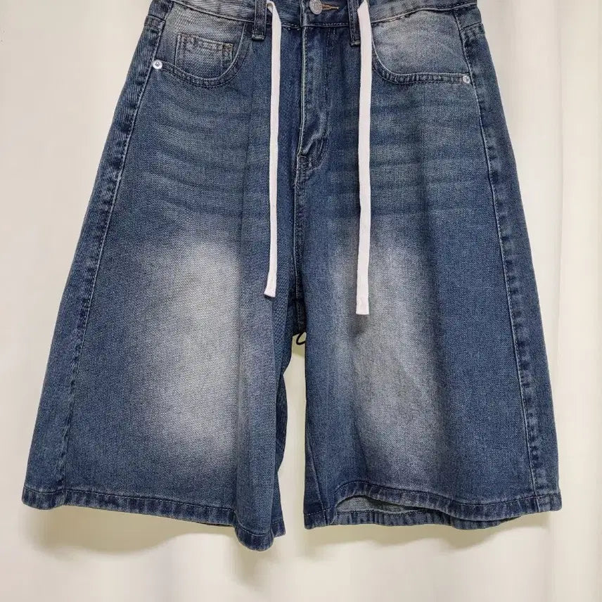 [BUNJANG] Denim Bermuda Shorts / 새상품) 데님 버뮤다 팬츠