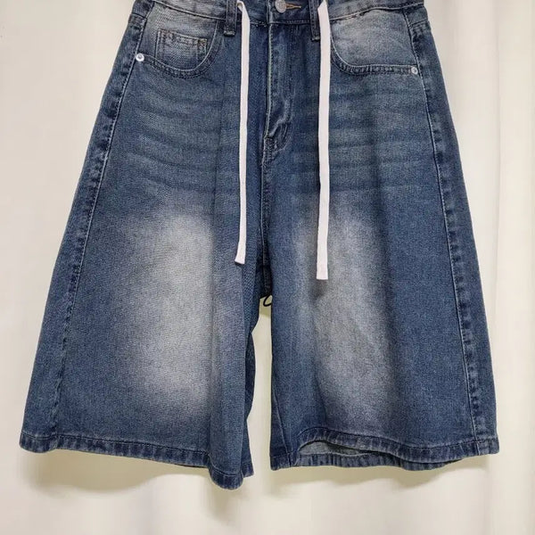 [BUNJANG] Denim Bermuda Shorts / 새상품) 데님 버뮤다 팬츠