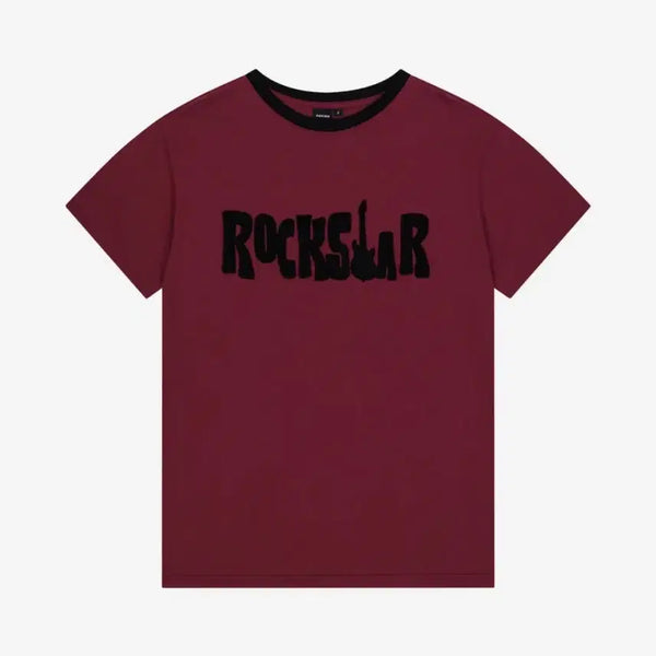 [BUNJANG] AKAM ROCKSTAR Boucle Half Top (Red) / 아캄 ROCKSTAR Boucle Half Top (Red)