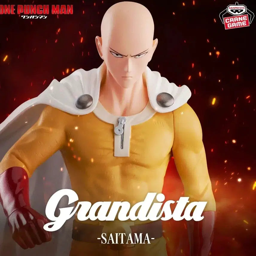 [BUNJANG] Bandai Grandista Saitama Figure (One-Punch Man) - Sealed / [미개봉]원펀맨 반다이 그란디스타 Grandista 사이타마 피규어