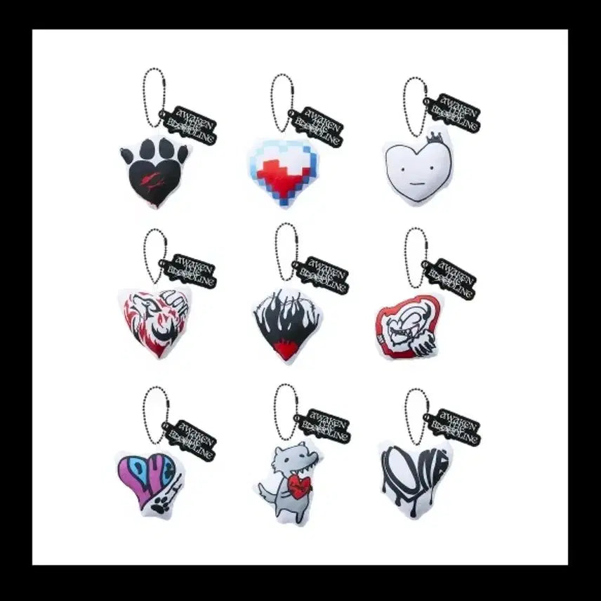 [BUNJANG] andTEAM Awaken the World Tour Jo Cushion Keyring / 앤팀 어더블 투어 쿠션키링 쿠션키홀더 죠