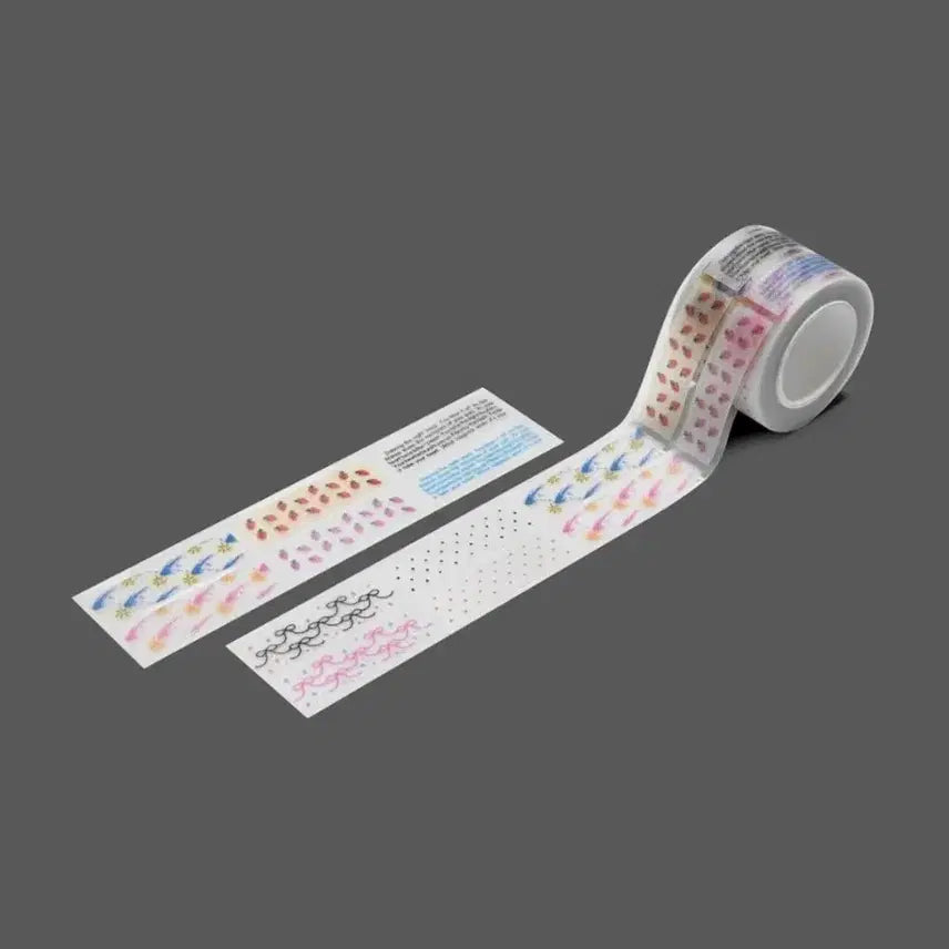 [BUNJANG] Gleam Square Glitter Kiss-cut Sticker Set / 17번) 글렌 사각 글리터 키스컷 띵