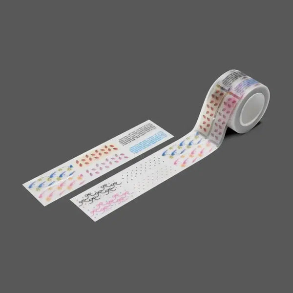 [BUNJANG] Gleam Square Glitter Kiss-cut Sticker Set / 17번) 글렌 사각 글리터 키스컷 띵