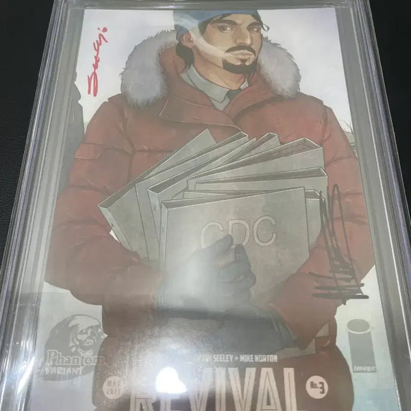[BUNJANG] Revival #3 Phantom Variant Comic CGC 9.8 Double Signed / 리바이벌 3호 팬텀 바리언트 코믹스 CGC 9.8 더블 오토인증
