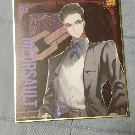 [BUNJANG] Limbus Company Meursault Shikishi Art Board / 림버스컴퍼니 뫼르소 색지