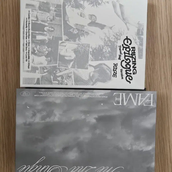 [BUNJANG] RIIZE RIIZING: Epilogue Travel Bag & FAME Single Album Bundle Set / 라이즈 'RIIZING: Epilogue 트래블백, FAME 앨범 일괄
