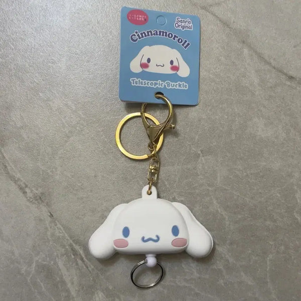 [BUNJANG] Sanrio Cinnamoroll Authentic Reel Holder / 정품 산리오 시나모롤 릴홀더 릴키링 릴패스