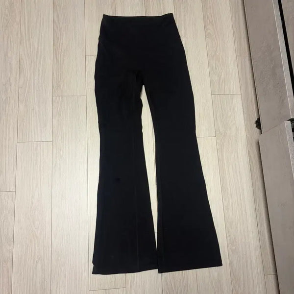 [BUNJANG] Andar Bootcut Leggings (Charcoal) / 안다르 부츠컷 레깅스 (차콜)