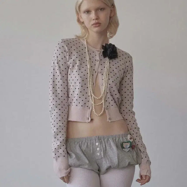 [BUNJANG] Sculptor Dot Cardigan / 스컬프터 도트 가디건