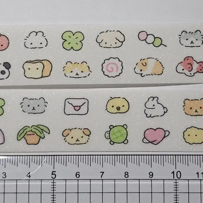 [BUNJANG] Sopcci Round Fluffy Glitter Kiss Cut Sticker / 31번) 솝찌 동그랗고보들보들 글리터 키스컷 띵