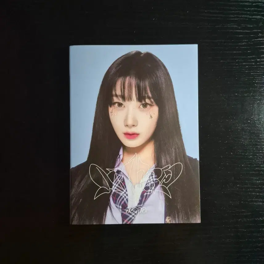 [BUNJANG] Aespa Spicy My World MD Ahem Happy Postcard Book Giselle / 에스파 스파이시 마이월드 엠디 암언해피 엽서북 지젤