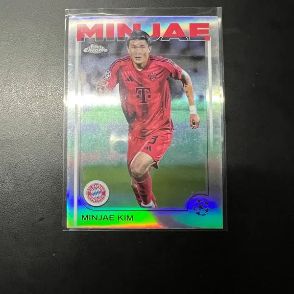 [BUNJANG] Tops Chrome Kim Min-jae Card / 탑스 크롬 김민재